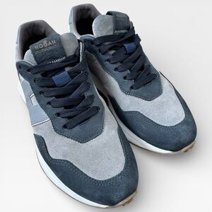 Hogan H601 Men’s Sneakers - Blue Grey - US 7 Men
